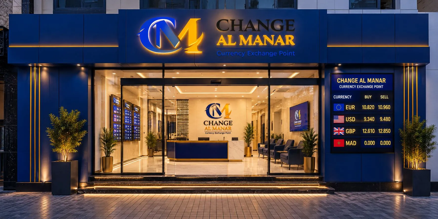 Change Al Manar Luxury Reception